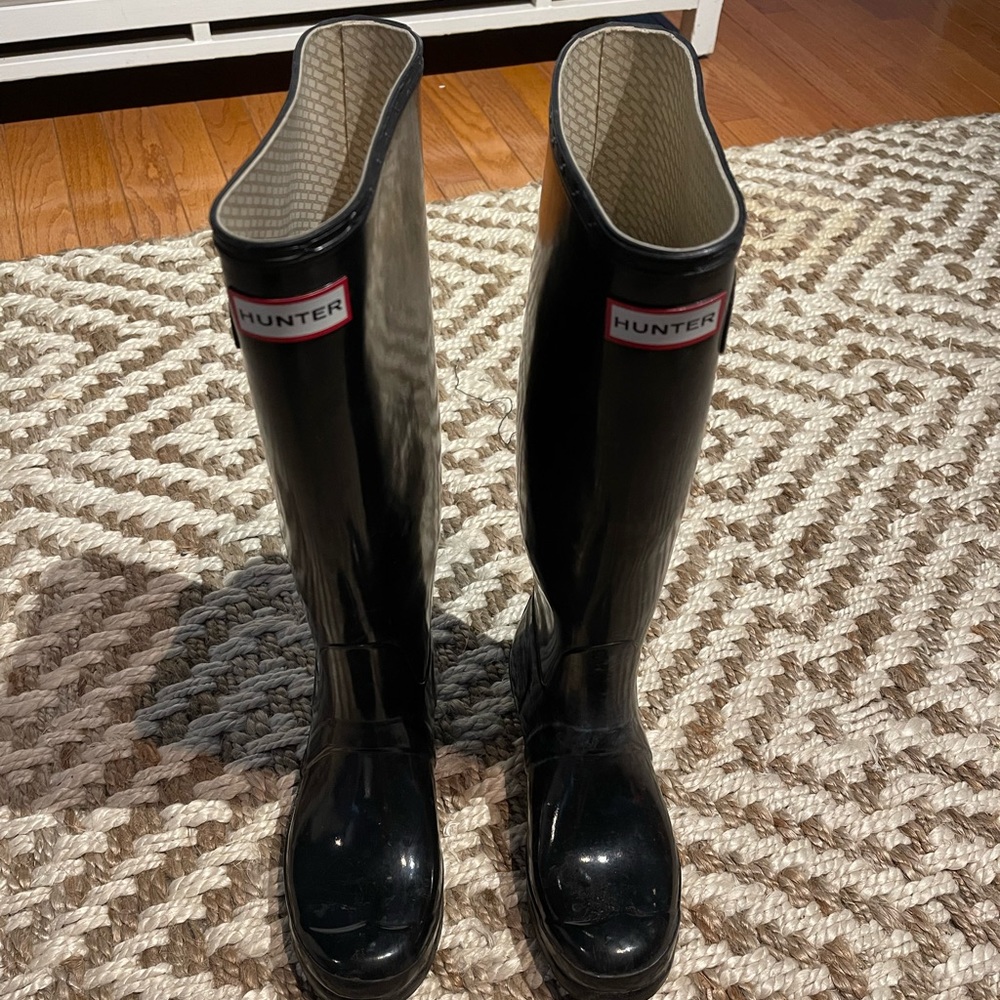 Black Hunter Boots